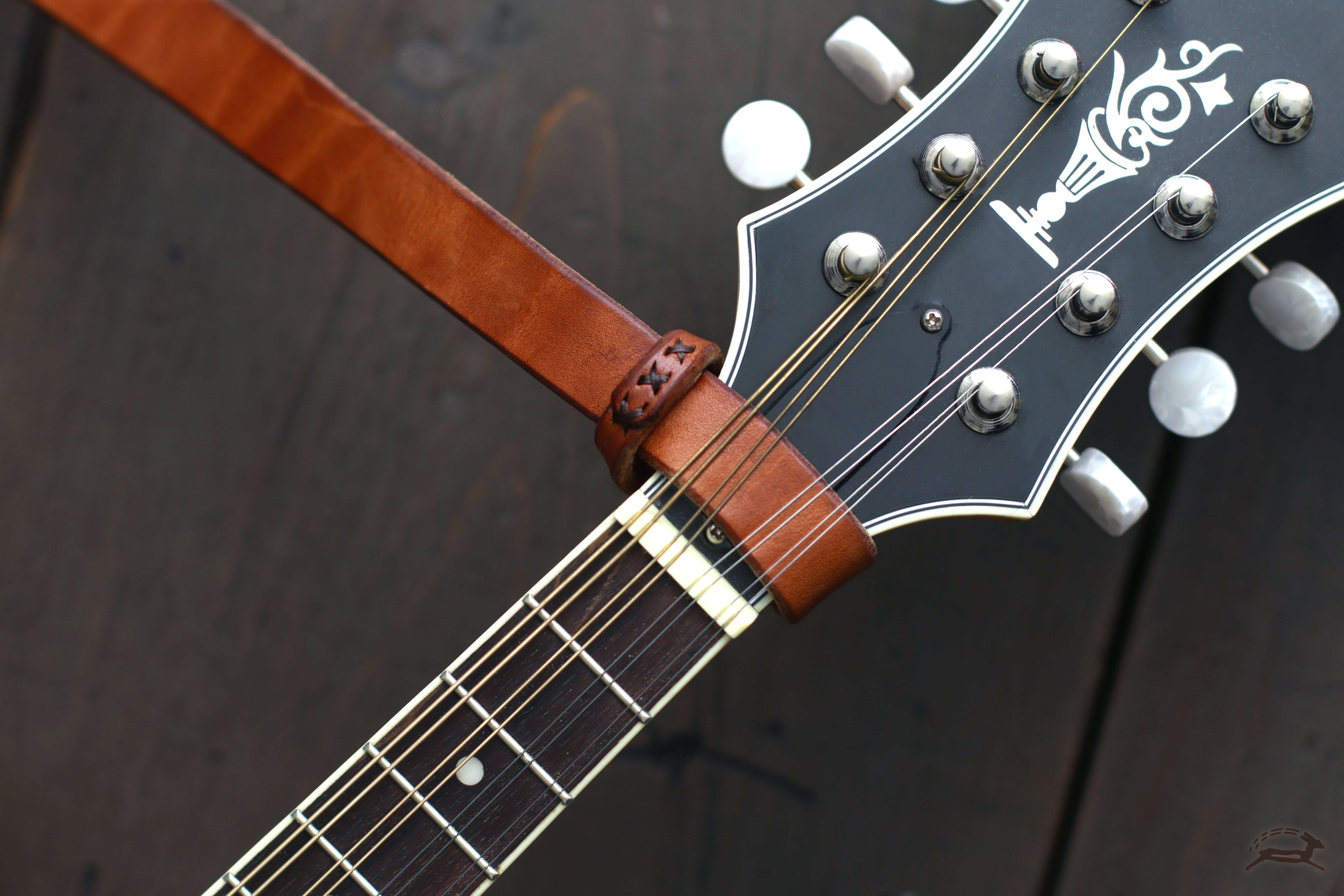 A-style Mandolin Strap - OCHRE handcrafted