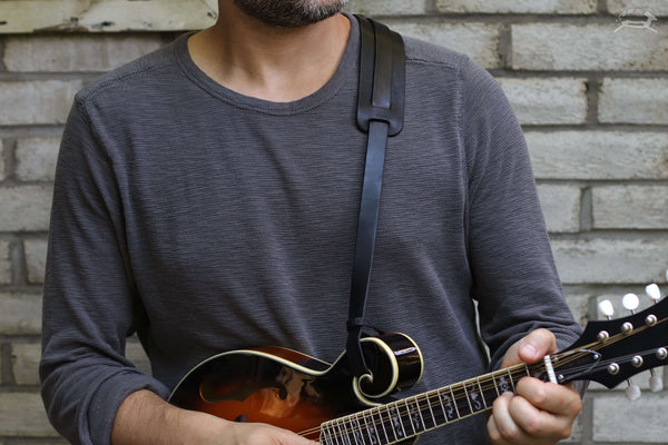 Bluegrass Mandolin Straps - OCHRE handcrafted
