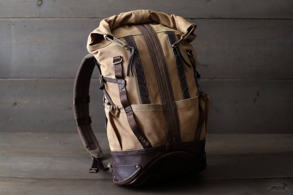 Canvas Rucksack - OCHRE handcrafted