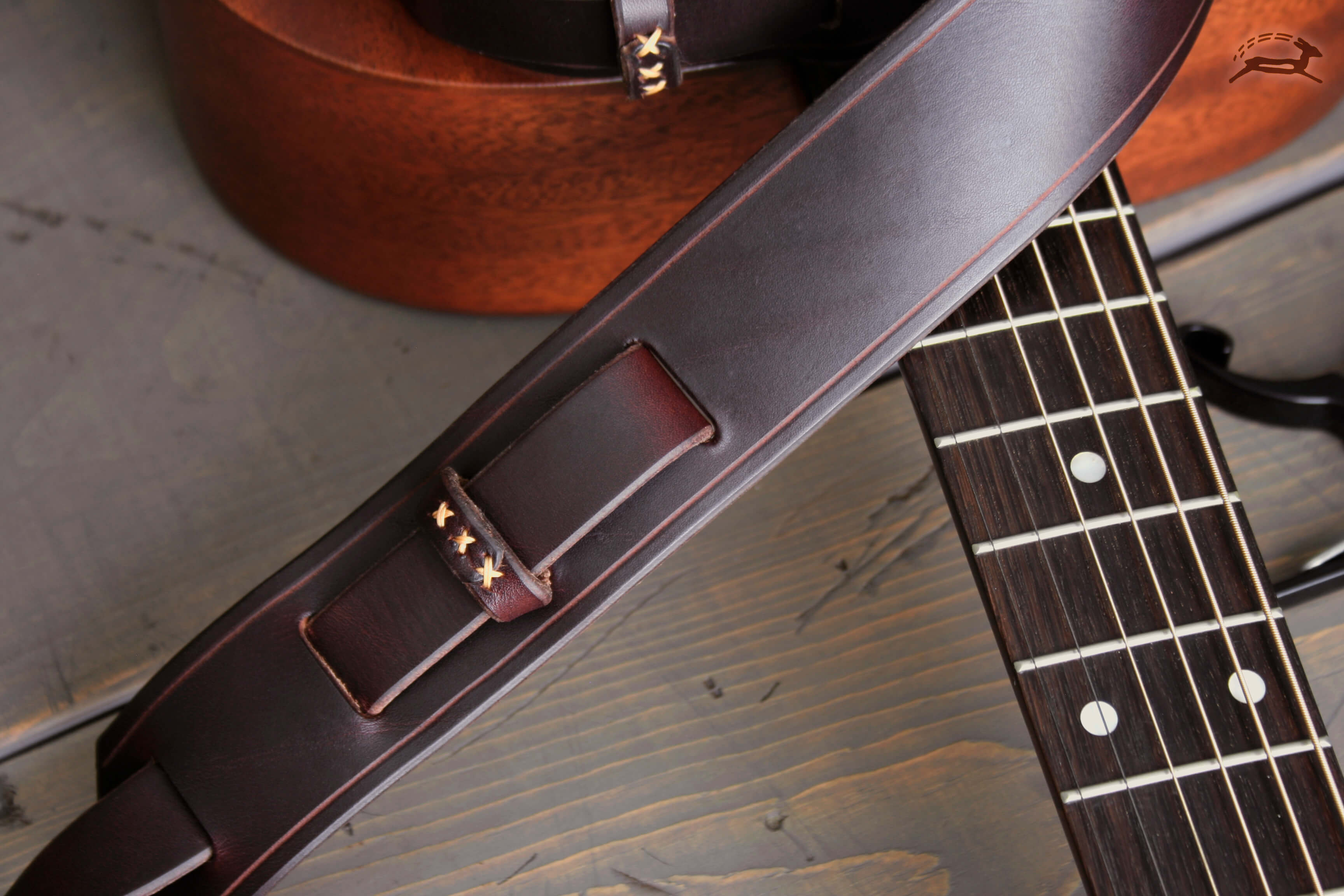 Hand-stitched Guitar Strap - OCHRE handcrafted