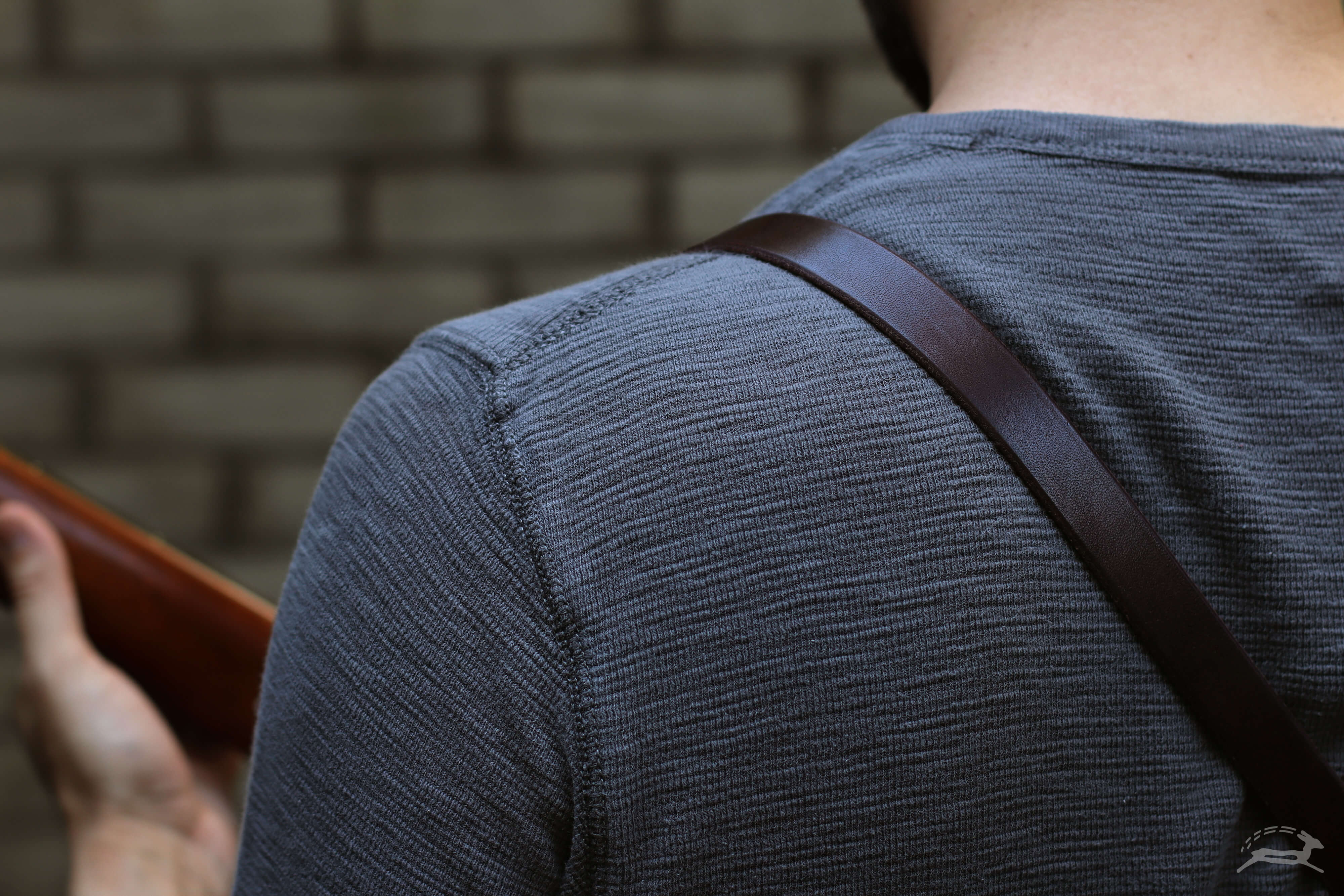 Leather Mandolin Strap - OCHRE handcrafted