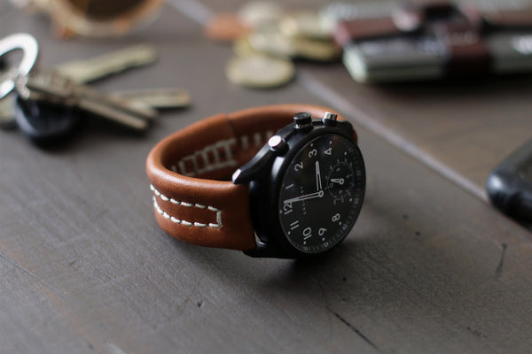 HANDCRAFTED LEATHER WATCH STRAP
