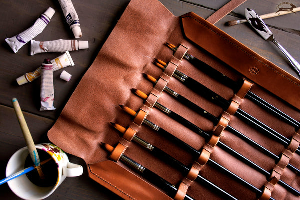 Leather Tool Rolls & Cases