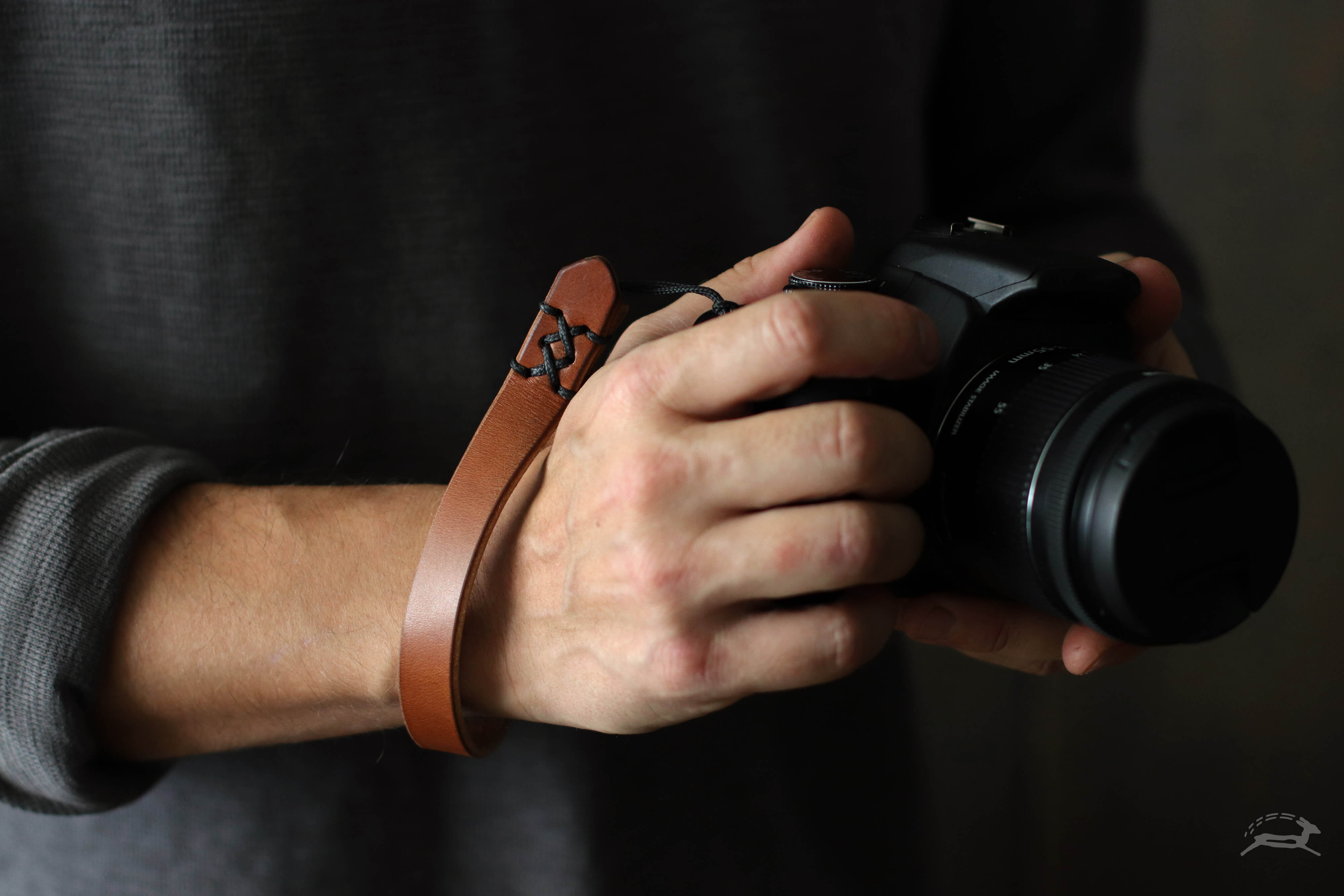 Custom Leather Strap for Photographers - OCHRE handcrafted