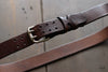 Dark Brown Leather Belt - OCHRE handcrafted