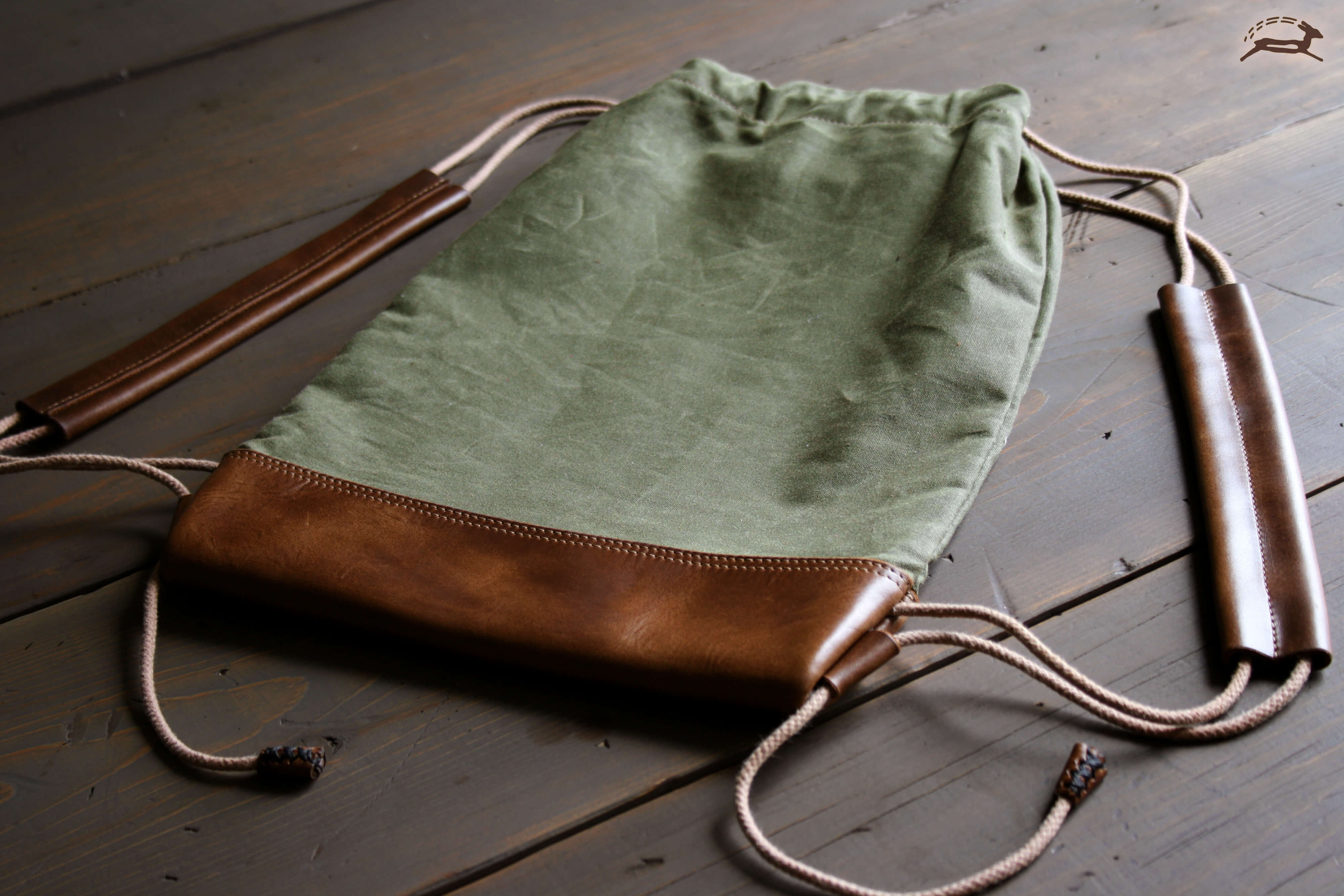 Green Canvas Bag - OCHRE handcrafted