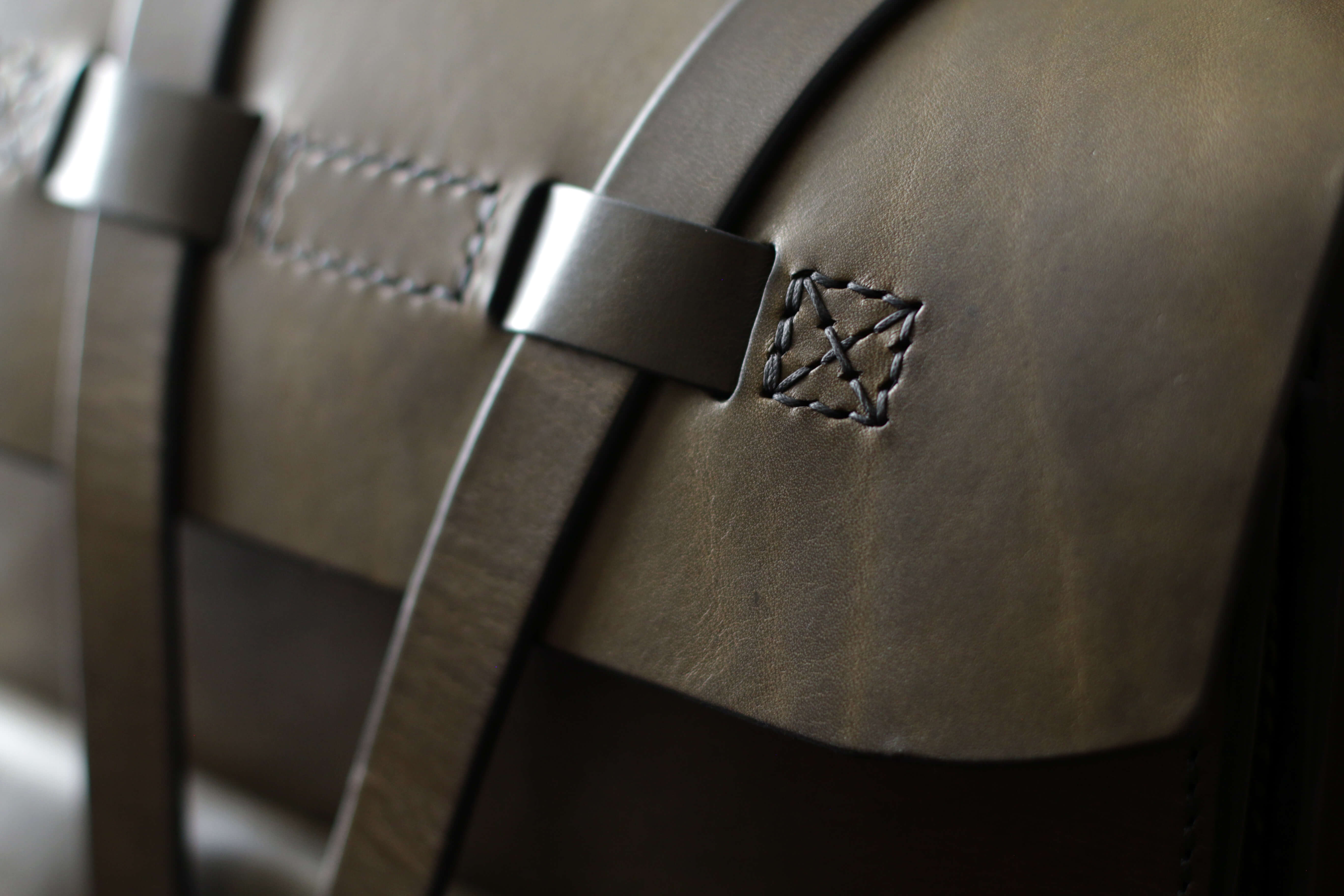 Hand-stitched Leather Bag - OCHRE handcrafted