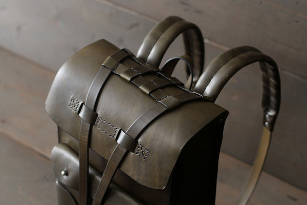 HANDMADE LEATHER BACKPACK