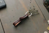 Leather keychain lanyard - OCHRE handcrafted