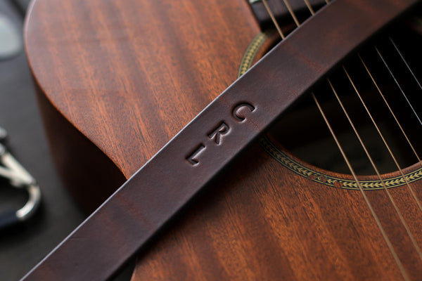 PREMIUM LEATHER STRAP WITH MONOGRAM
