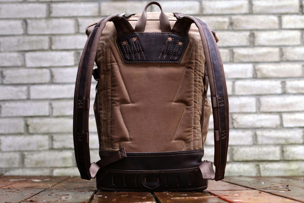 Rucksack With Padded Back - OCHRE Handcrafted