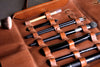 Stylist Case in light brown leather - OCHRE handcrafted