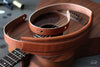 Thick padded leather guitar strap - OCHRE handcrafted