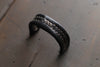 black stitched watch band - OCHRE handcrafted