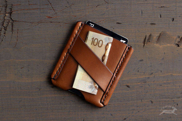 card sleeve money clip - OCHRE handcrafted