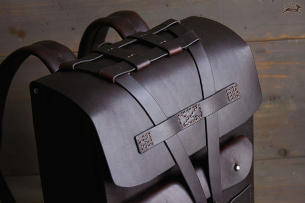 dark brown laptop bag - OCHRE handcrafted