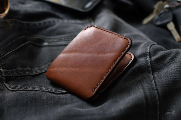 edc leather billfold - OCHRE handcrafted