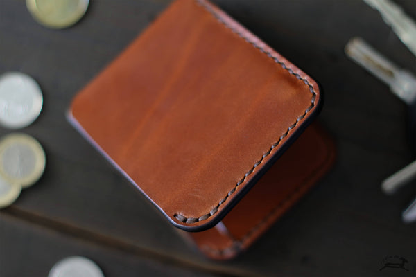 edc leather wallet - OCHRE handcrafted