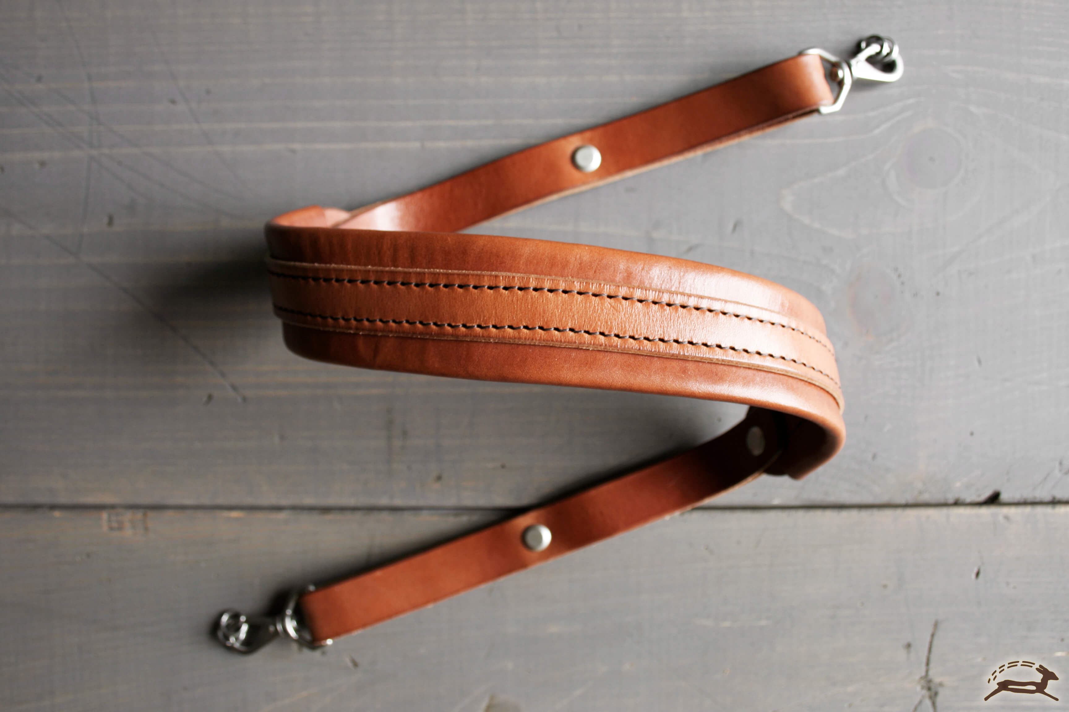 flexible leather camera strap