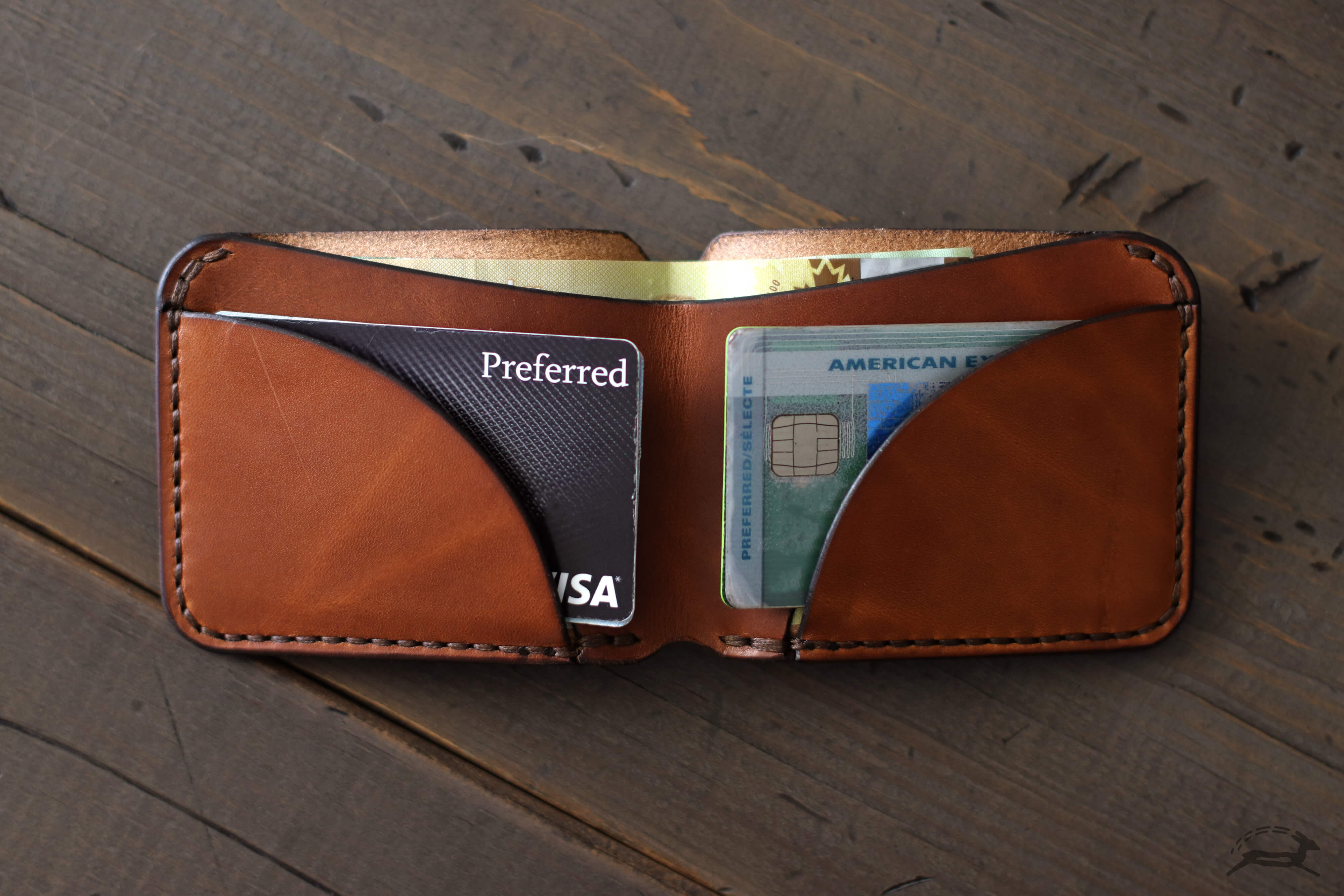 handmade bifold wallet - OCHRE handcrafted