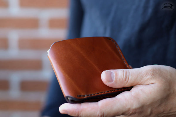 handmade wallet harness leather - OCHRE handcrafted