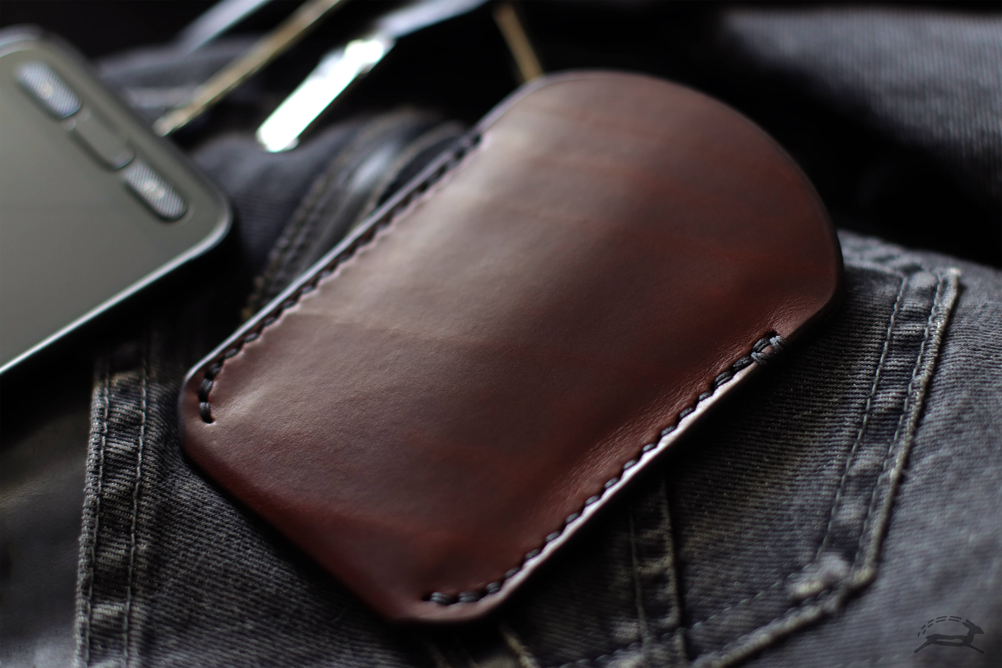 leather and denim edc - OCHRE handcrafted