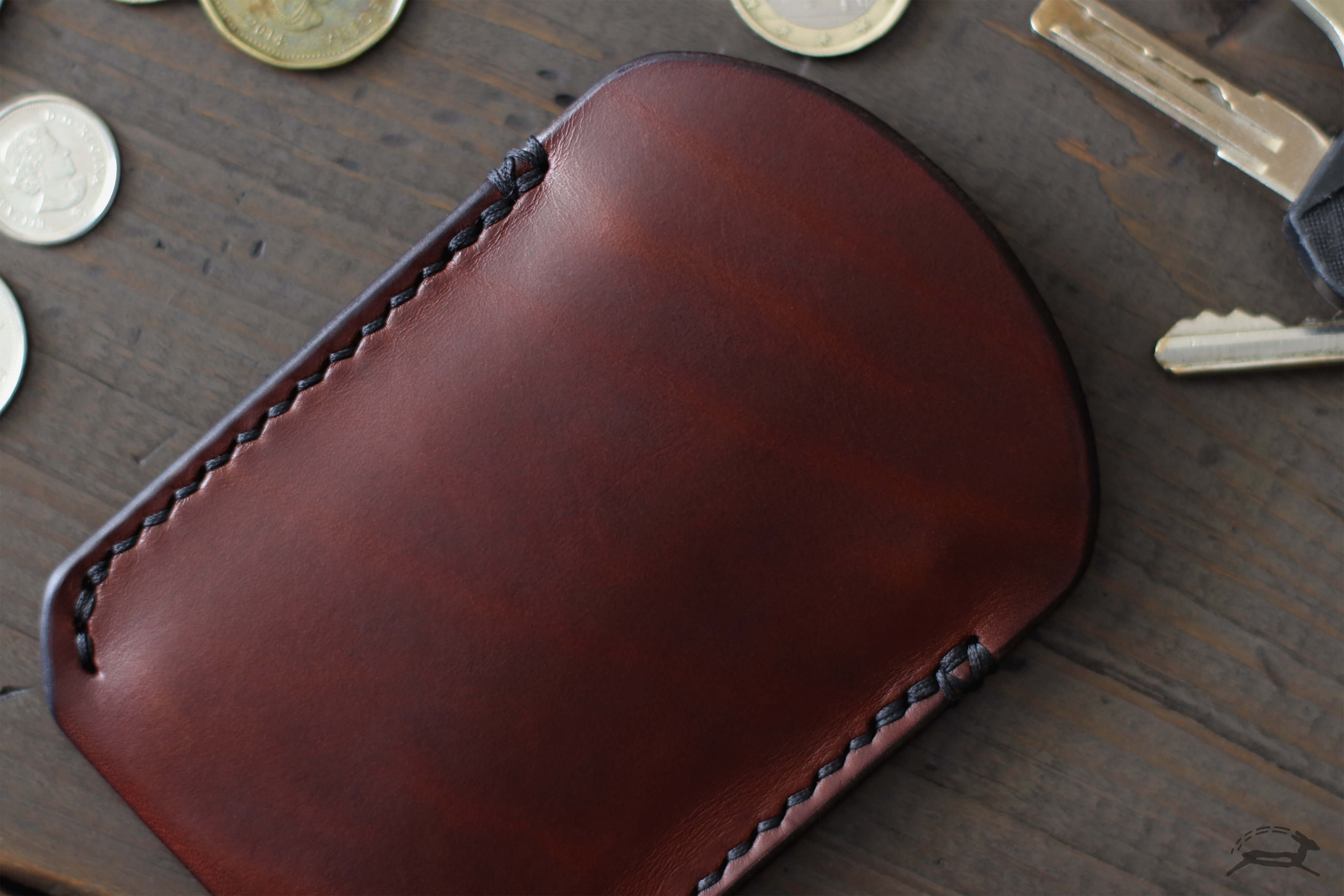 leather edc simple - OCHRE handcrafted