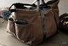 medium sized duffel bag with large pockets - OCHRE handcrafted