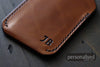 personalized leather wallet - OCHRE handcrafted