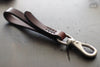 red leather keychain accessory - OCHRE handcrafted