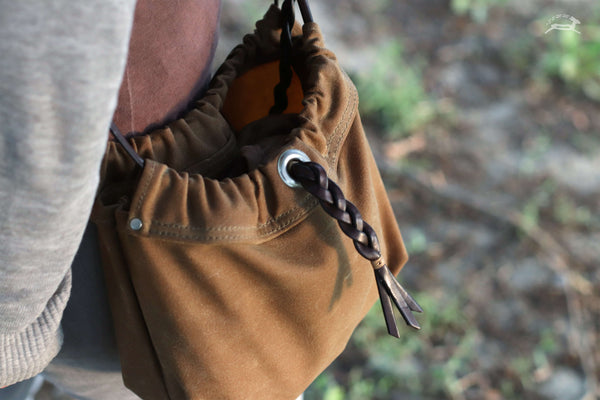 simple waxed canvas tote bag - OCHRE handcrafted