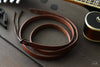 tan leather mandolin strap - OCHRE handcrafted