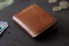 tan leather wallet - OCHRE handcrafted