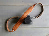 unique leather camera strap handmade