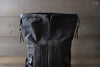 Black Canvas Rolltop Rucksack - OCHRE handcrafted