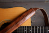 Brown Leather Guitar Strap