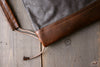 Canvas and leather tote - OCHRE handcrafted