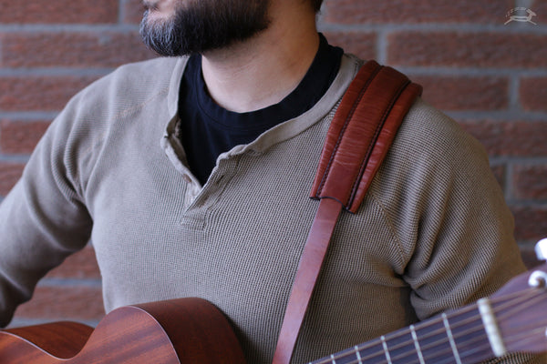 Comfortable Folk Guitar Strap