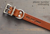 Custom Dog Collar with Emergency Contact