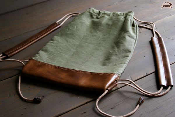 Green Canvas Bag - OCHRE handcrafted