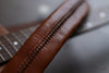 Hand-Stitched Leather Guitar Strap