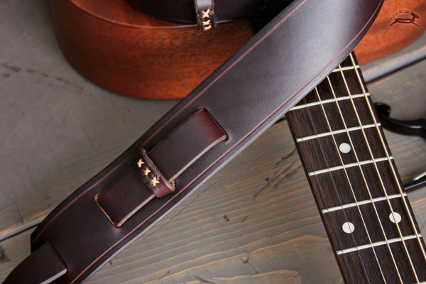 Hand-stitched Guitar Strap