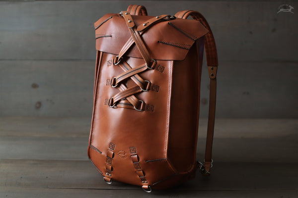 Handcrafted Leather Backpack - OCHRE handcrafted