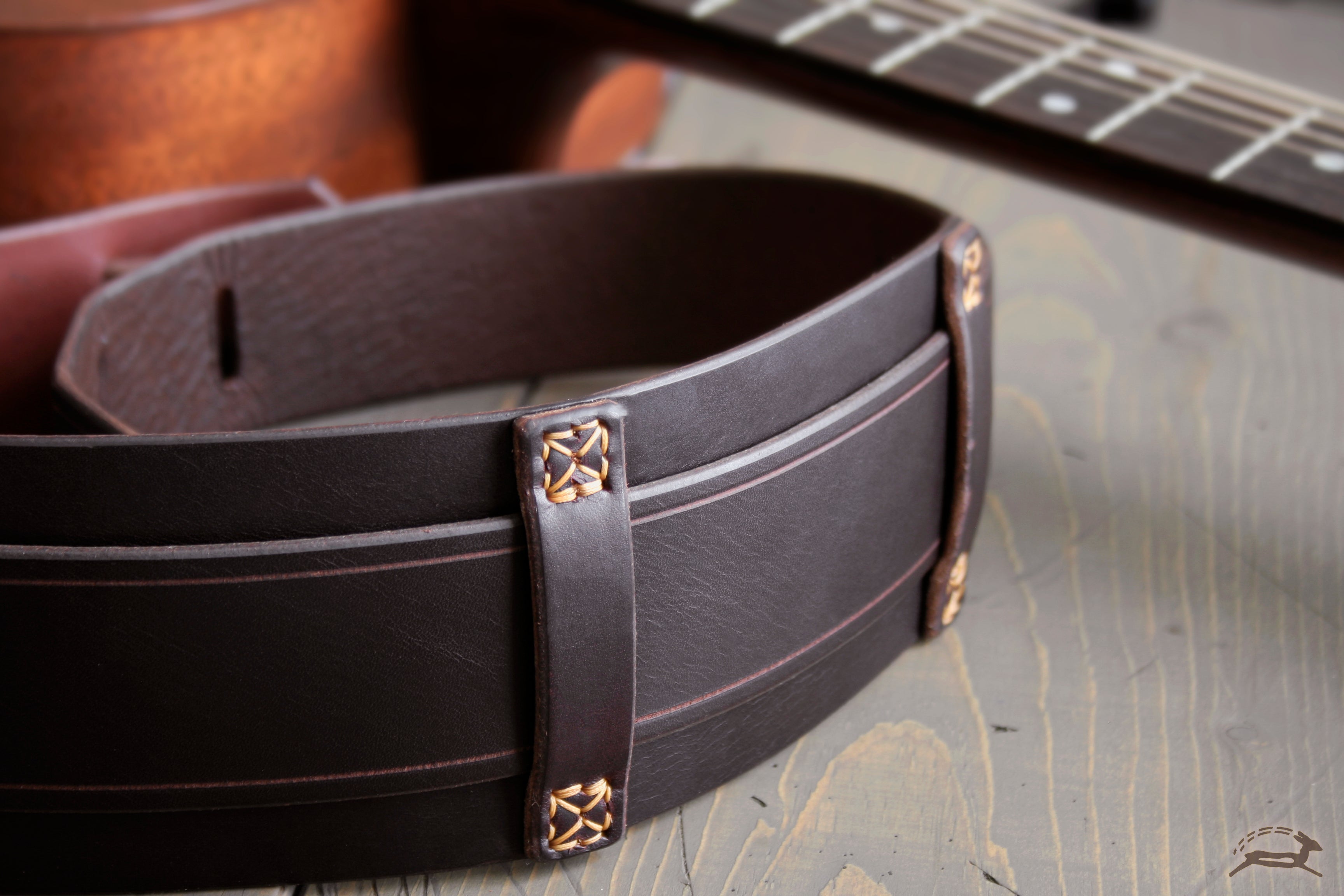 Handmade Leather Guitar Strap