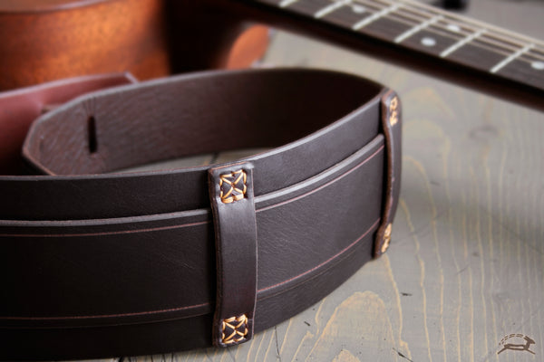 Handmade Leather Guitar Strap