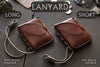 Handmade Leather Wallet with Biker Lanyard - OCHRE handcrafted