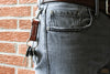 Key Fob Denim Lifestyle - OCHRE handcrafted