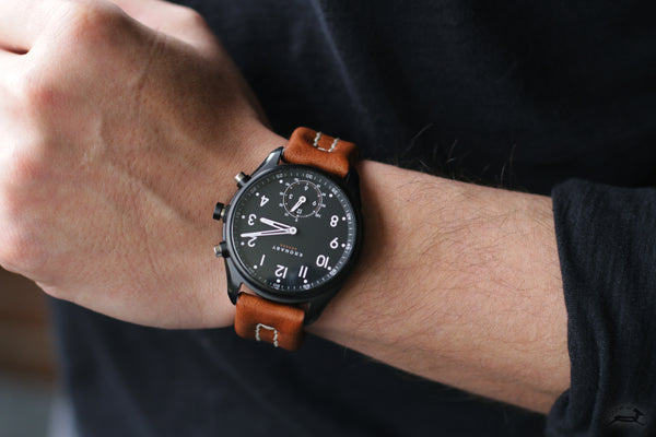 Kronaby Leather Strap