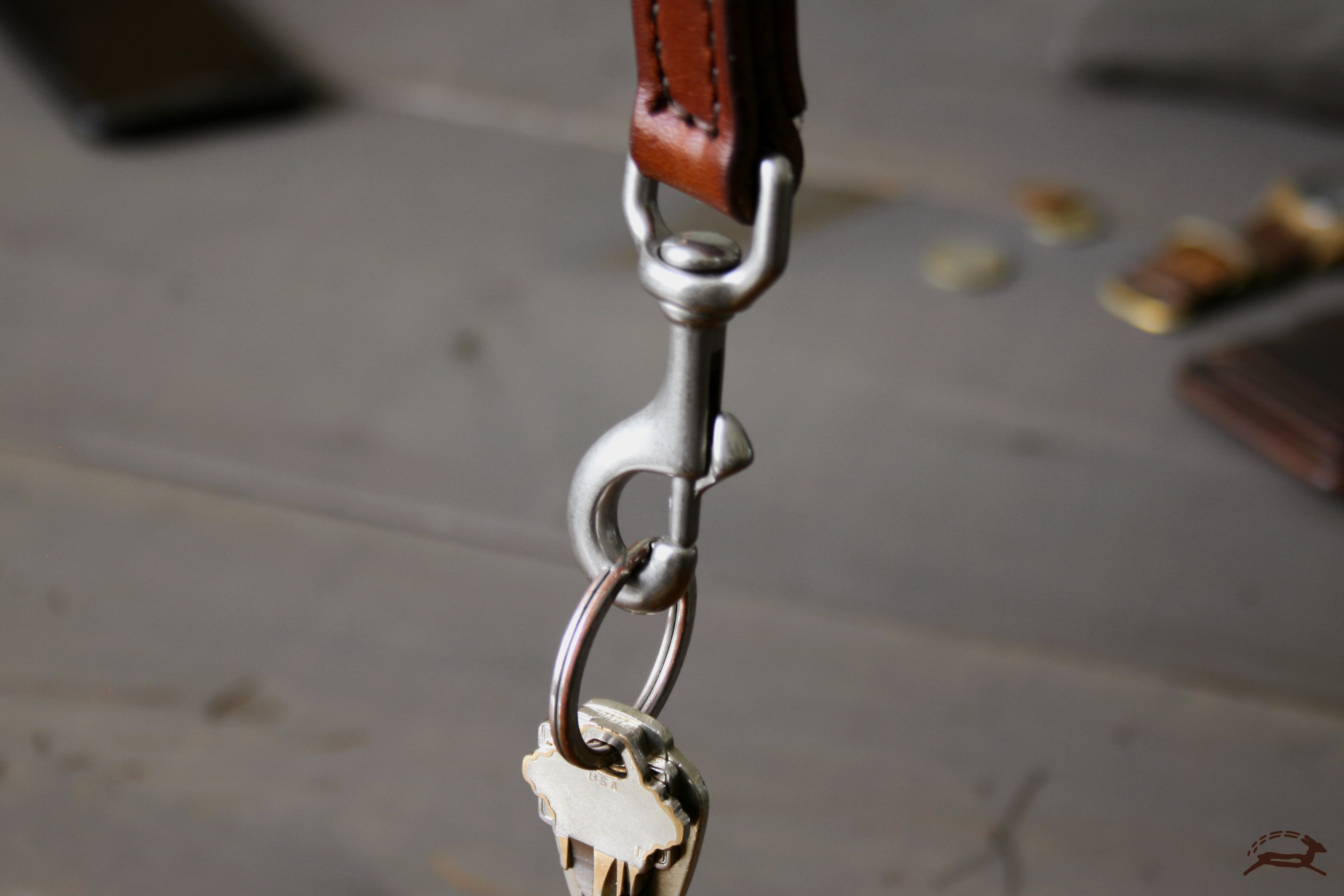 Leather Key Fob Accessory - OCHRE handcrafted