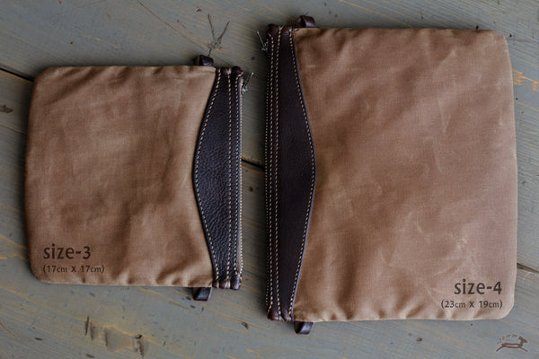 OCHRE handcrafted shoulder bag sizes